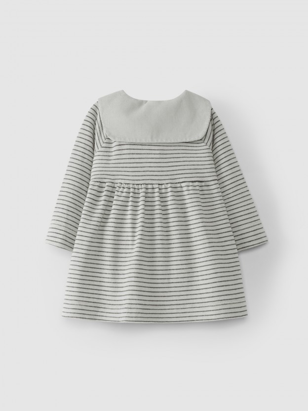 Dress stripes organic cotton