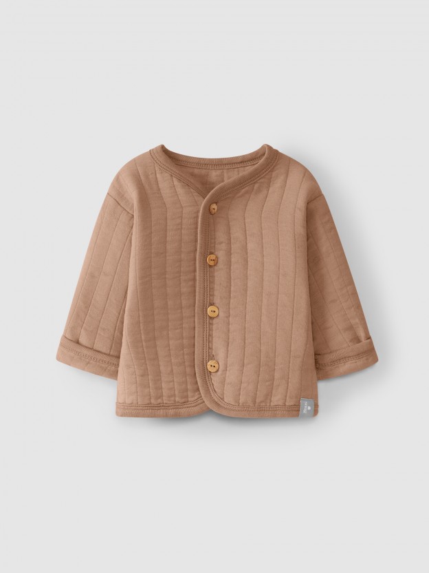 Gilet en gaze double Gilet en gaze double
