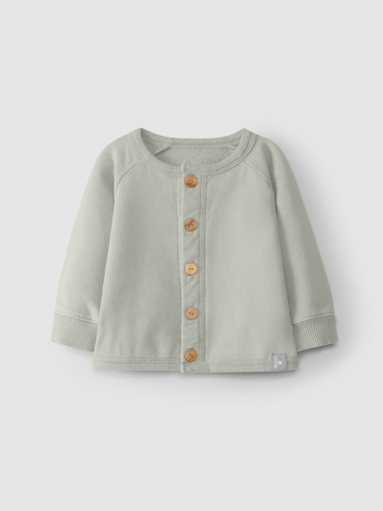 Gilet en peluche cardée Gilet en peluche cardée