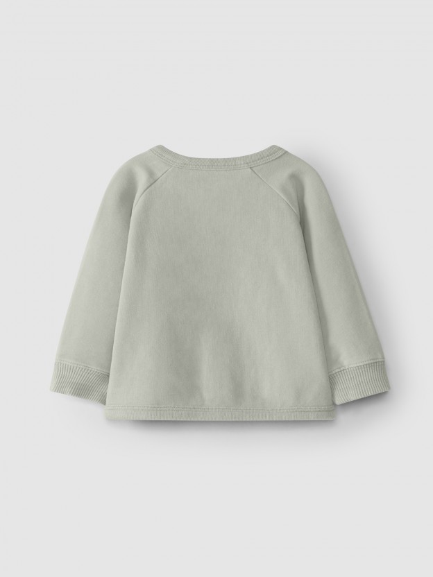 Gilet en peluche cardée Gilet en peluche cardée