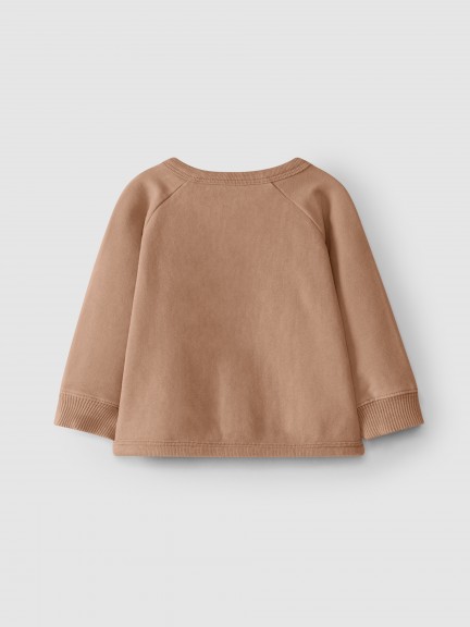 Gilet en peluche cardée Gilet en peluche cardée