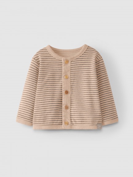 Jacket organic cotton double jersey