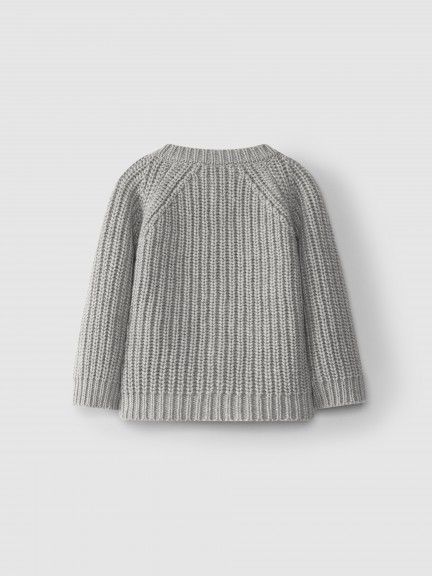Knitted cardigan round neckline Knitted cardigan round neckline