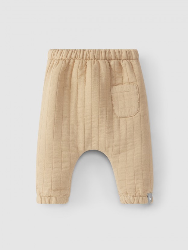 Pull-up pants with pocket Pull-up pants with pocket