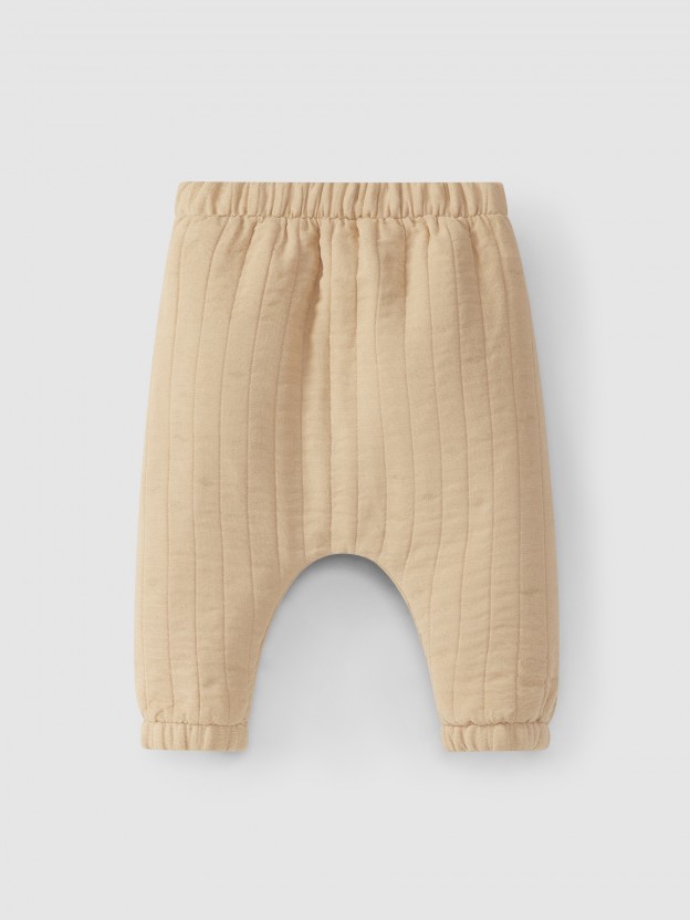 Pull-up pants with pocket Pull-up pants with pocket