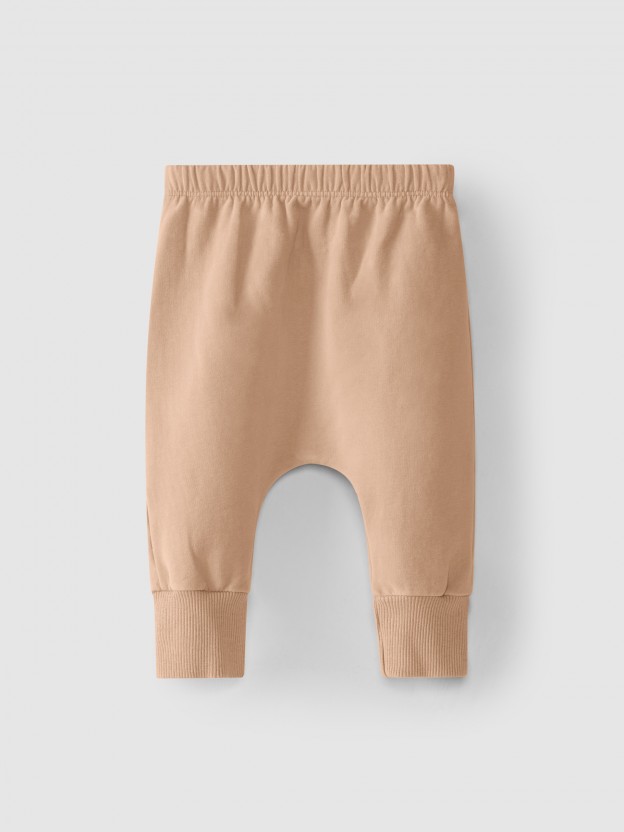 Pantalón de felpa cardada Pantalón de felpa cardada