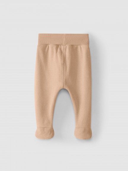 Plain pants with feet Plain pants with feet
