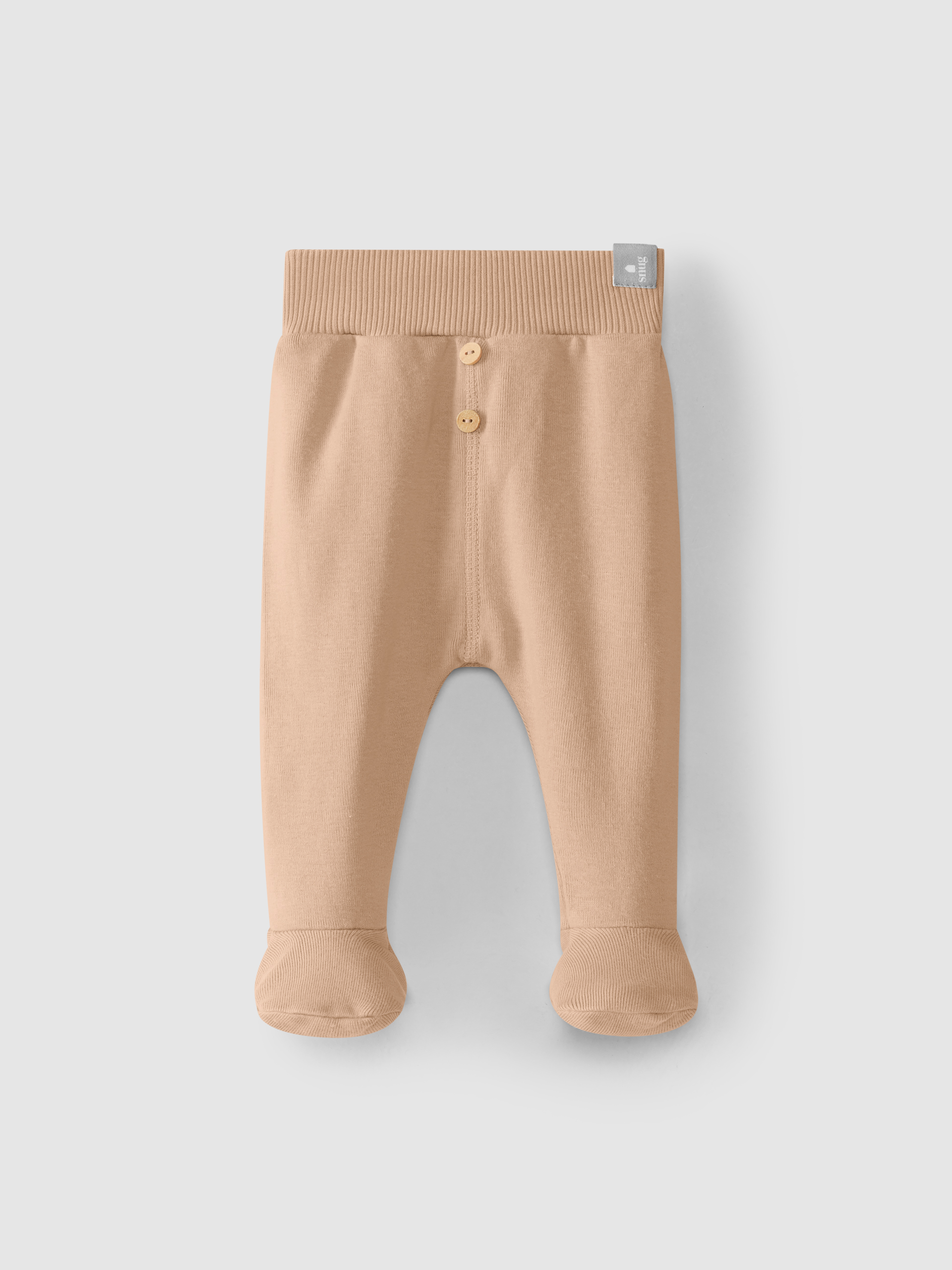 Pantalon uni avec pied