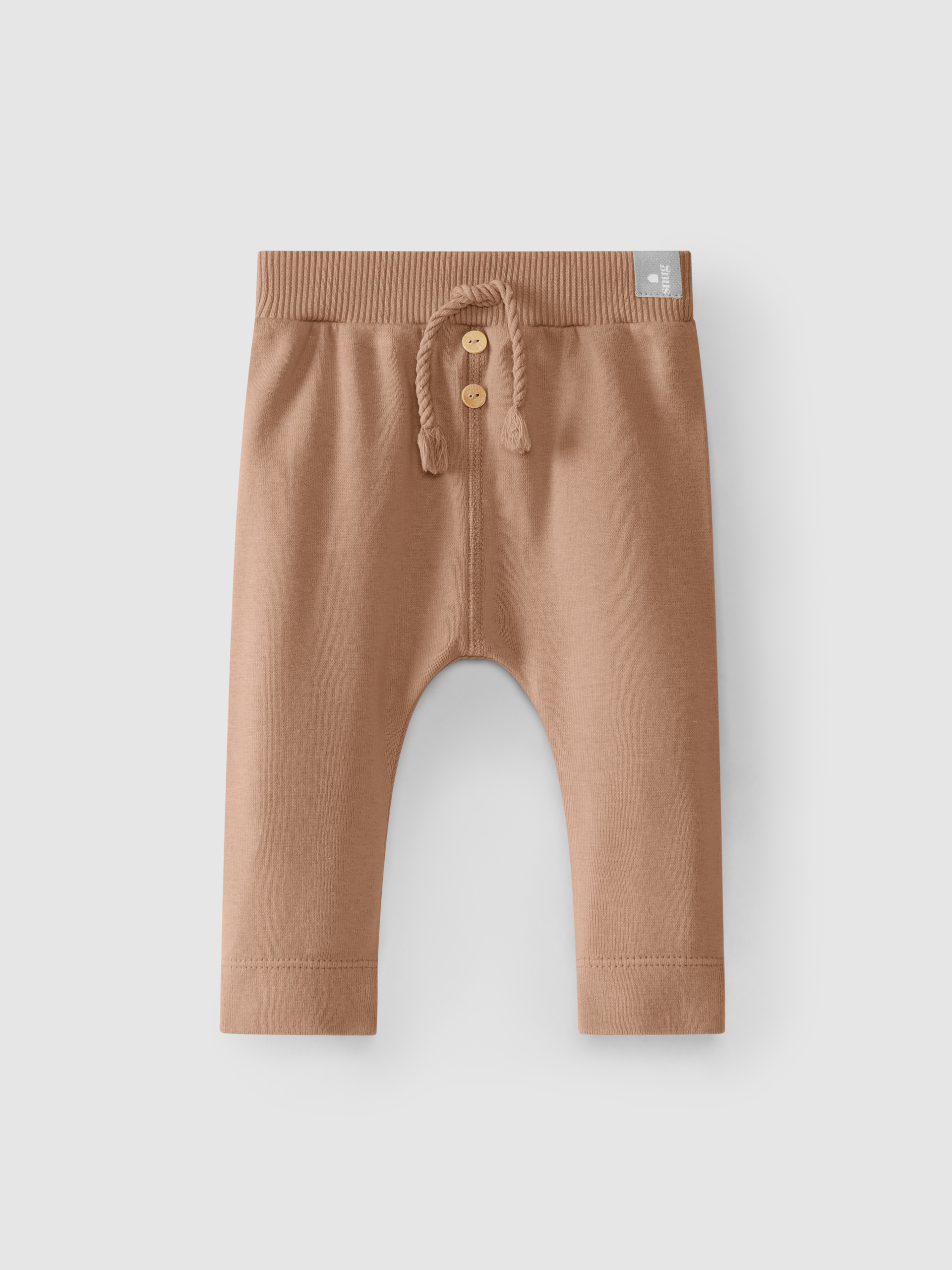 Leggings em malha cardada