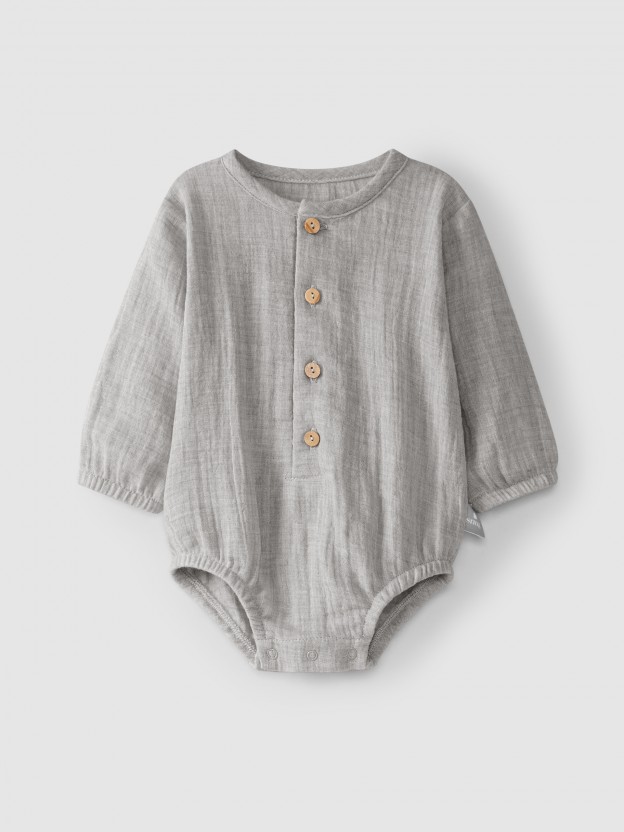 Muslin bodysuit Muslin bodysuit