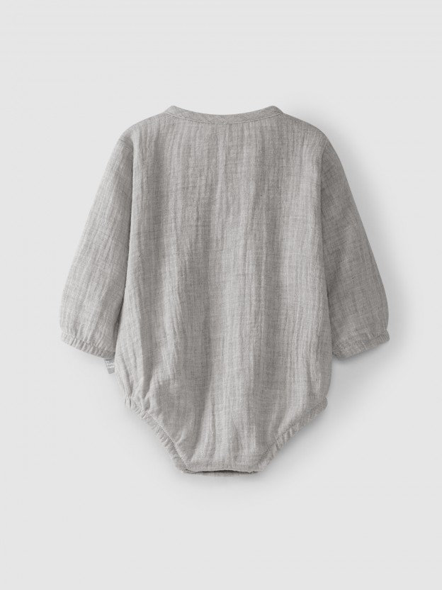 Muslin bodysuit Muslin bodysuit