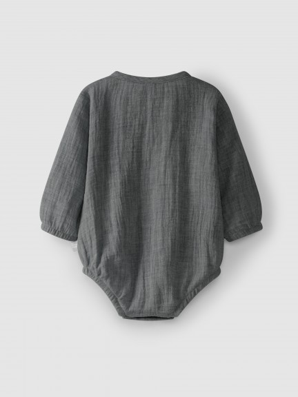 Muslin bodysuit Muslin bodysuit