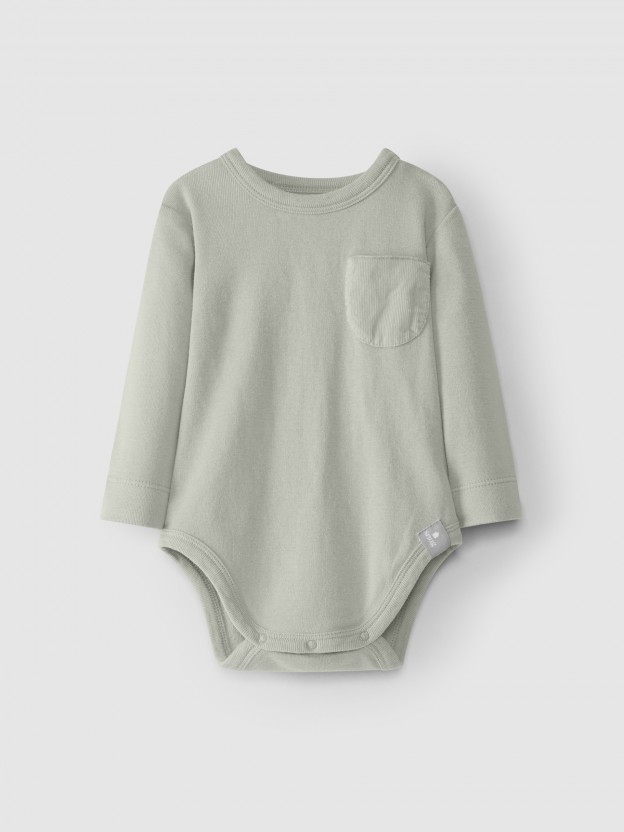 Collarless bodysuit Collarless bodysuit