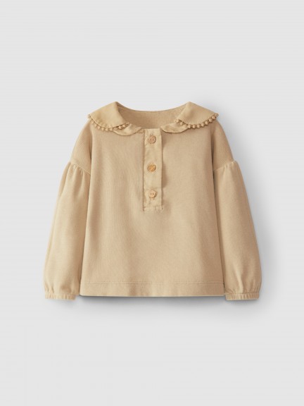 Pull effet col double Pull effet col double