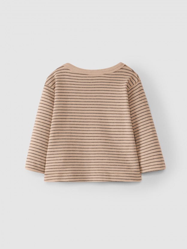 Longsleeve printed organic cotton Longsleeve printed organic cotton