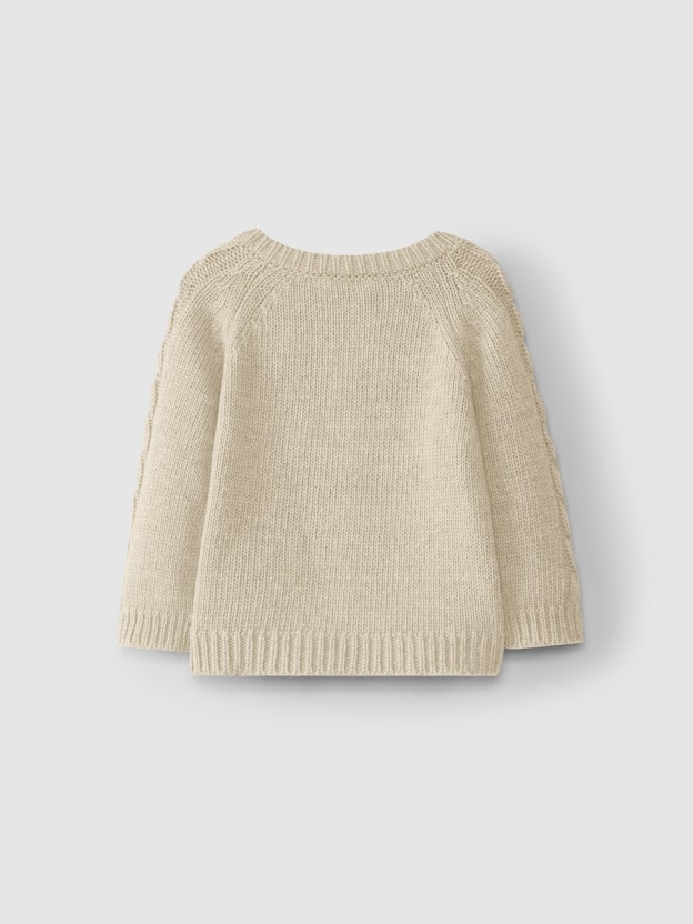 Jumper with braid detail Jumper with braid detail