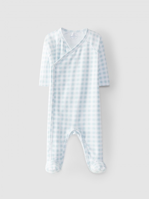 Babygrow crossover vichy plaid Babygrow crossover vichy plaid