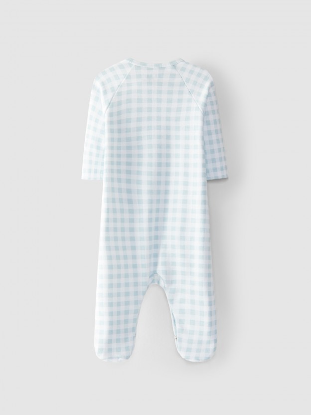Babygrow crossover vichy plaid Babygrow crossover vichy plaid