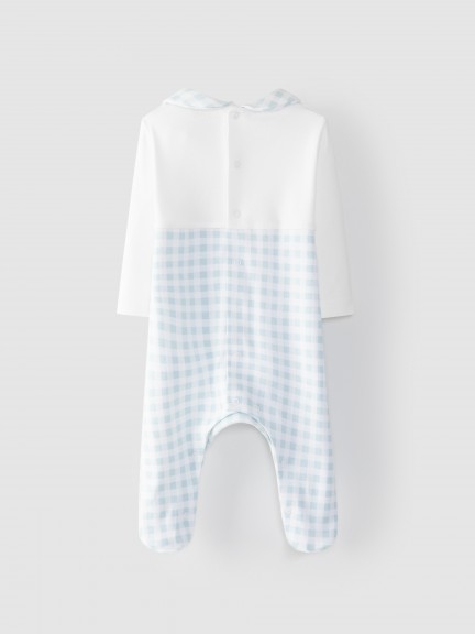Babygrow carreaux vichy Babygrow carreaux vichy