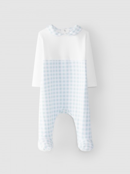 Babygrow carreaux vichy