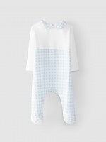 Bleu Menth/Blanc