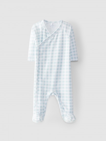 Babygrow crois� carreaux vichy