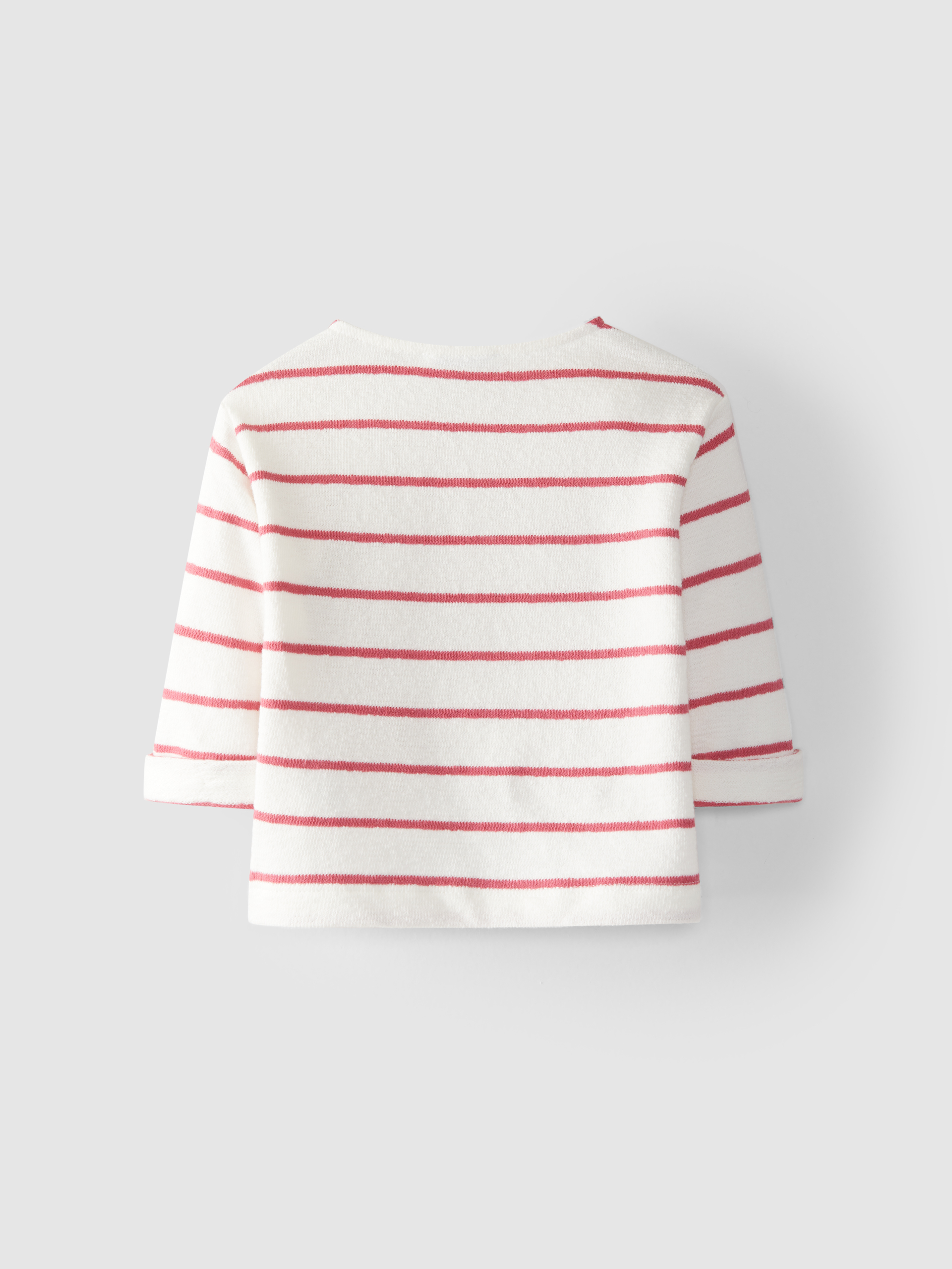 Longsleeve rayures coton biologique