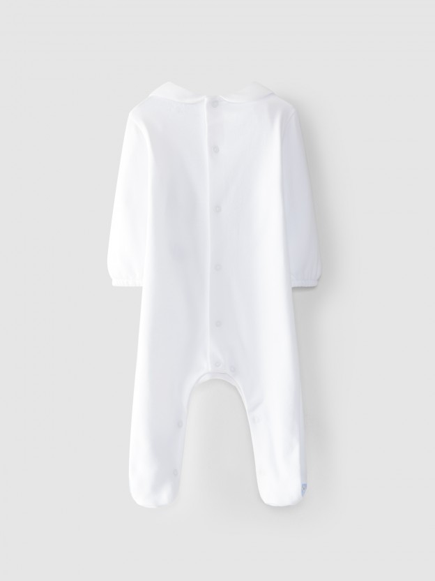 Babygrow floral yoke Babygrow floral yoke