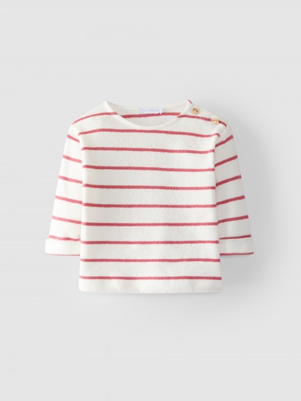 Longsleeve rayures coton biologique Longsleeve rayures coton biologique