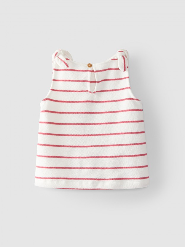 Top stripes organic cotton Top stripes organic cotton