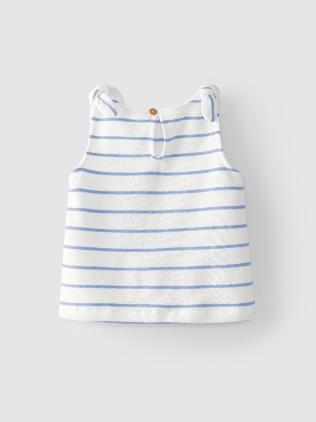 Top stripes organic cotton