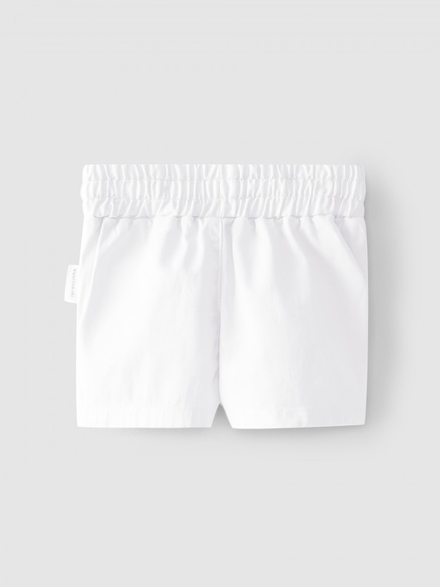 Plain pull-up shorts