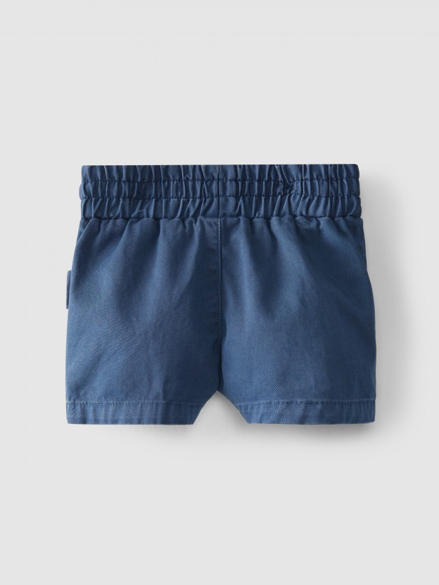 Plain pull-up shorts