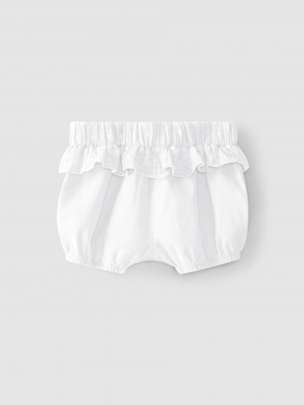 Pantalones cortos pull-up con volante