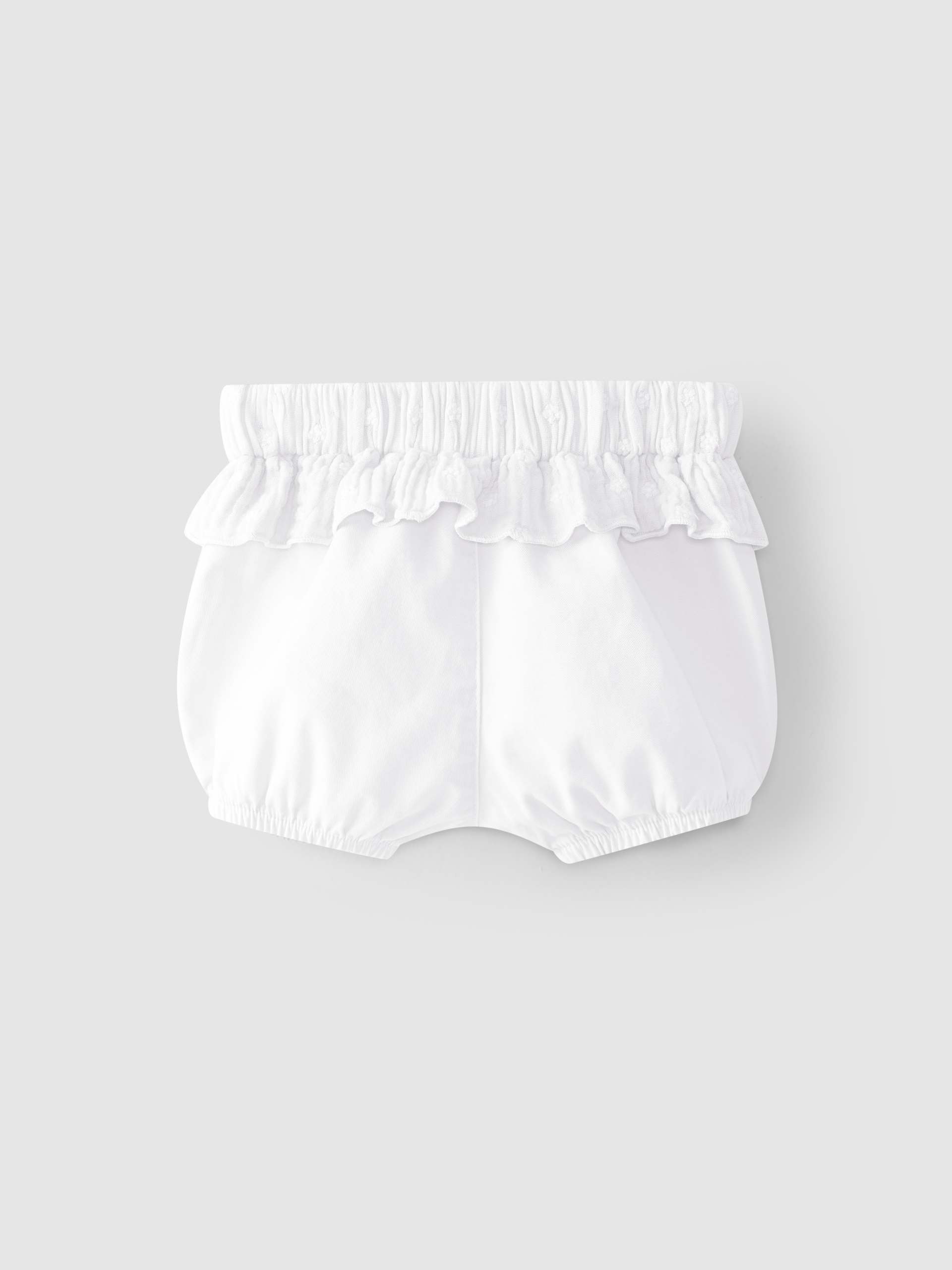 Pantalones cortos pull-up con volante
