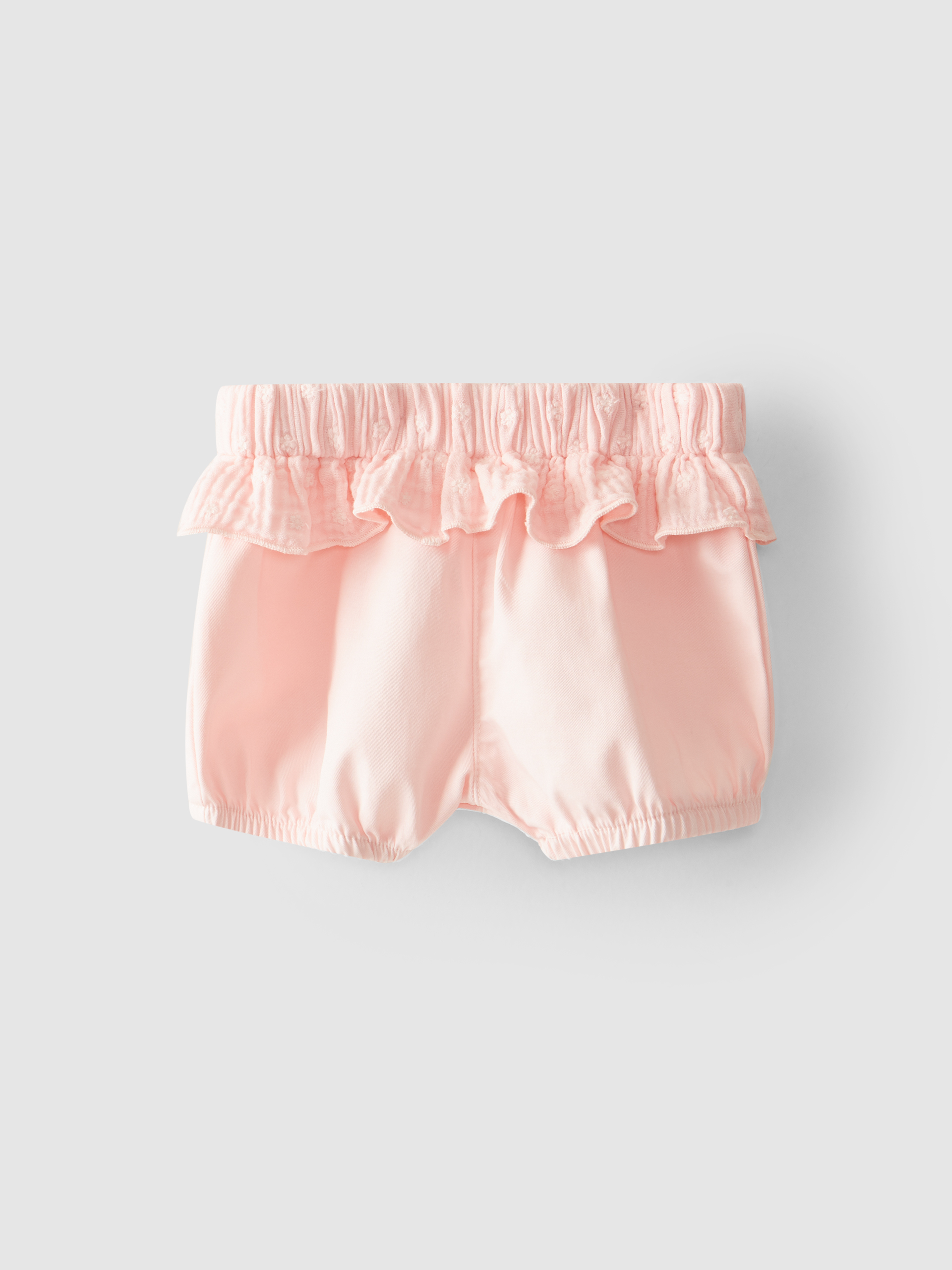 Pantalones cortos pull-up con volante