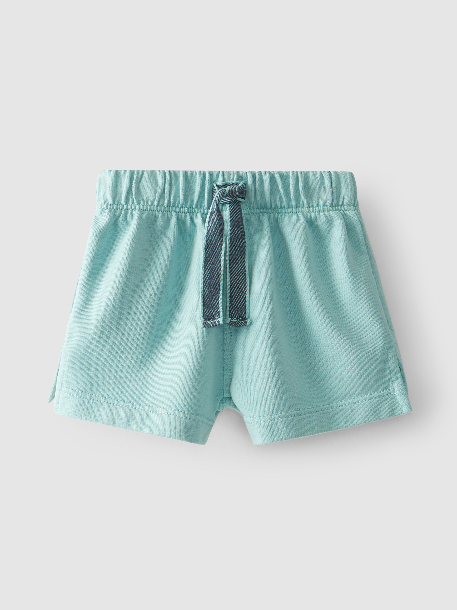 Plush pull-up shorts