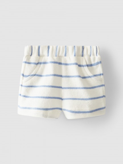 Short rayures coton biologique Short rayures coton biologique