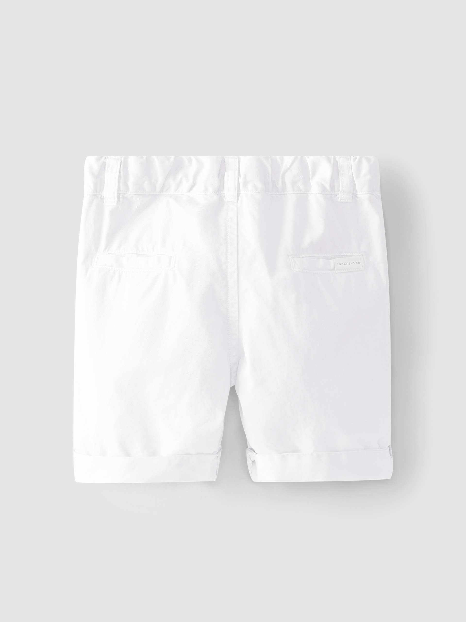 Pantalones cortos en sarga