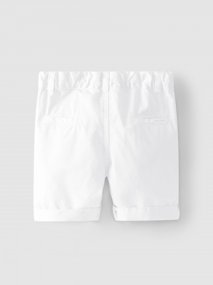 Shorts plain in twill Shorts plain in twill