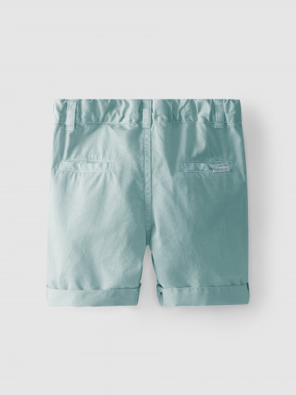 Pantalones cortos en sarga Pantalones cortos en sarga