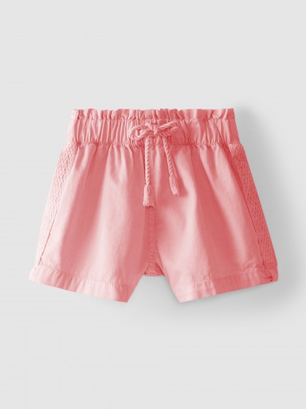 Shorts with decorative side ribbon Shorts with decorative side ribbon