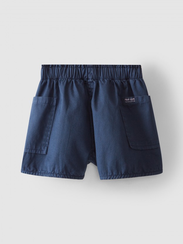 Pull-up shorts twill Pull-up shorts twill