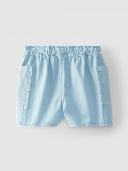 Pantalones cortos pull-up sarga Pantalones cortos pull-up sarga