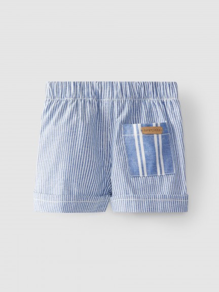 Striped shorts with drawstring Striped shorts with drawstring