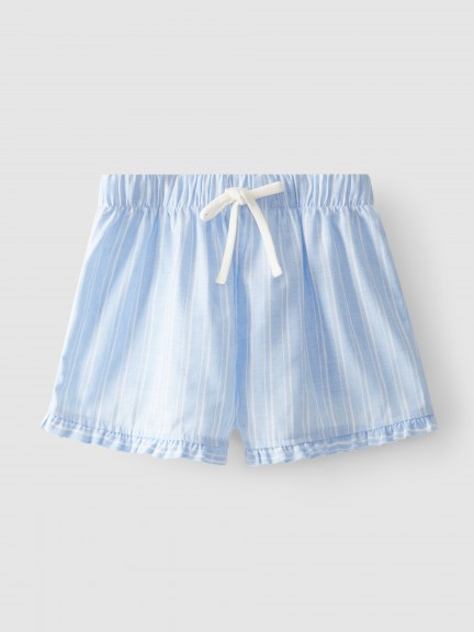 Striped pull-up shorts Striped pull-up shorts