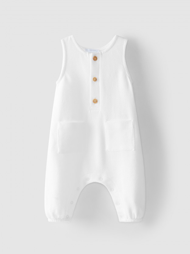 Dungarees herringbone effect Dungarees herringbone effect