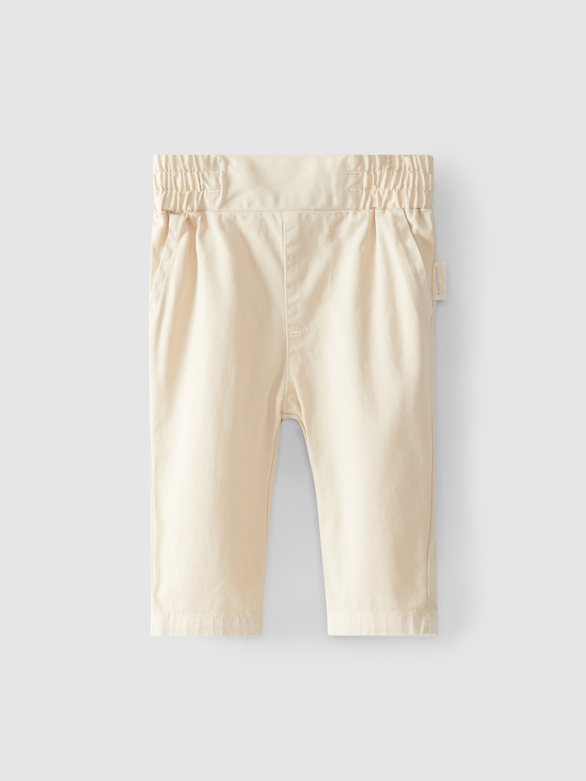 Pull-up pants plain