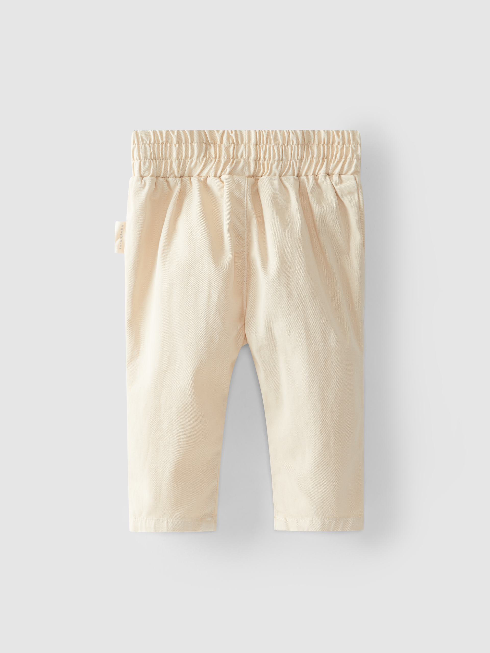 Pull-up pants plain