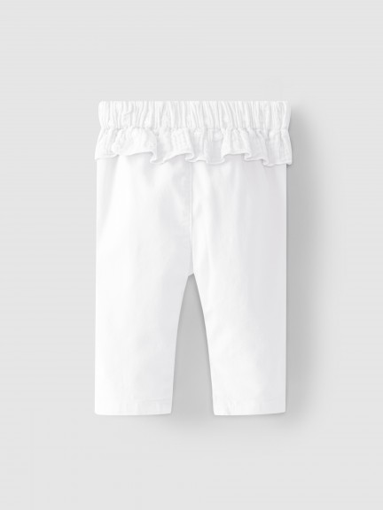 Pull-up pants with ruffle Pull-up pants with ruffle